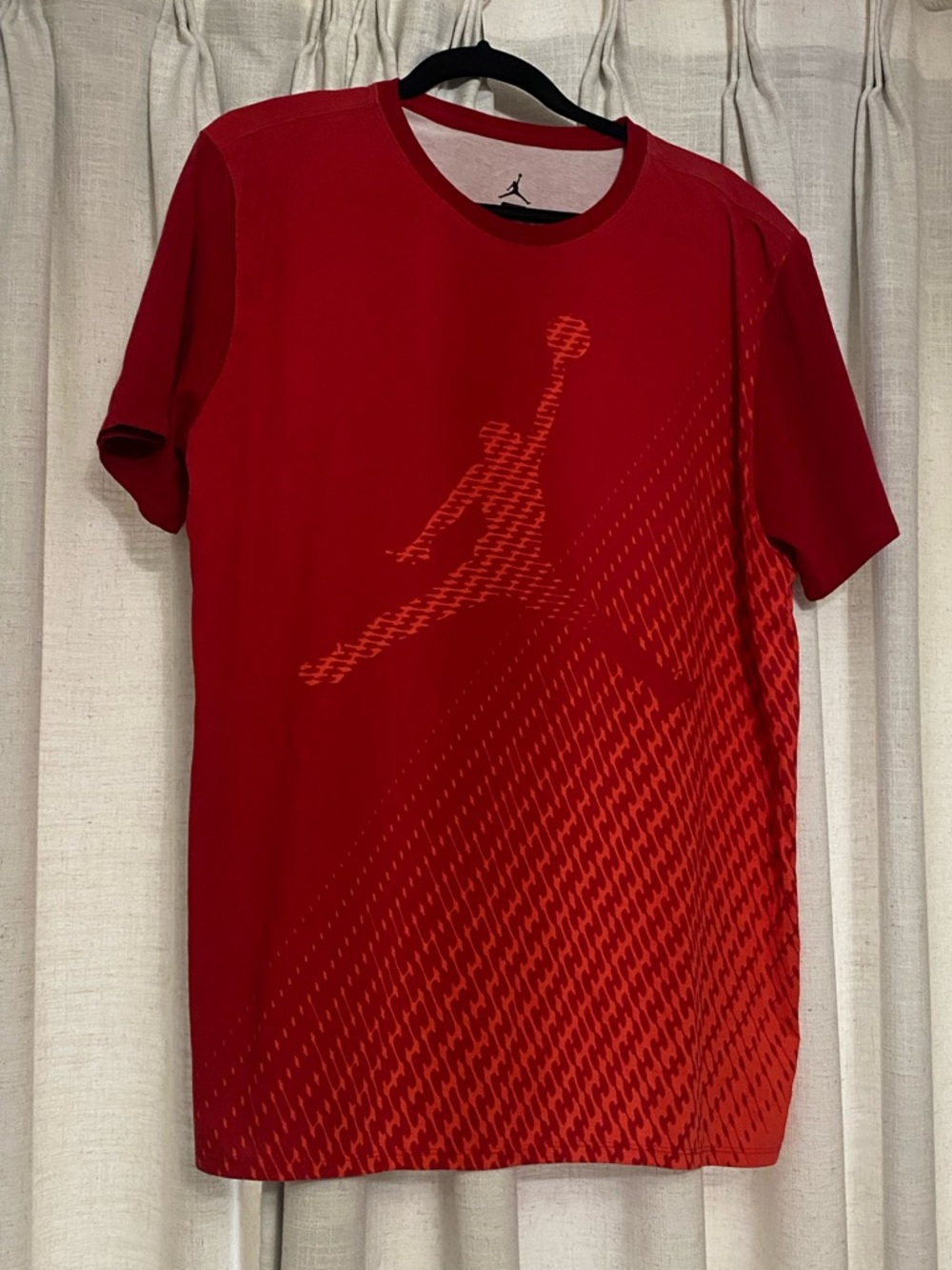 Air Jordan Men’s Red Graphic Jumpman T-Shirt